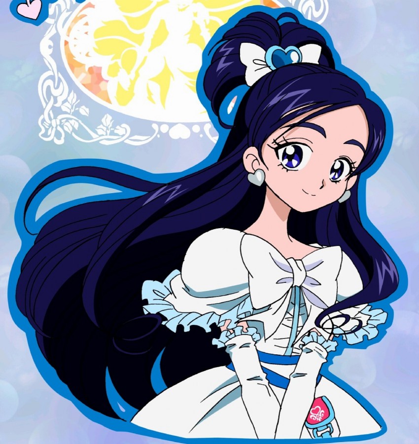 yukishiro honoka and cure white (precure and 1 more)