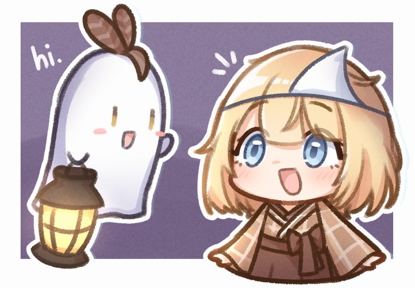 nanashi mumei, watson amelia, and boomei (hololive and 1 more) drawn by moon_ldl