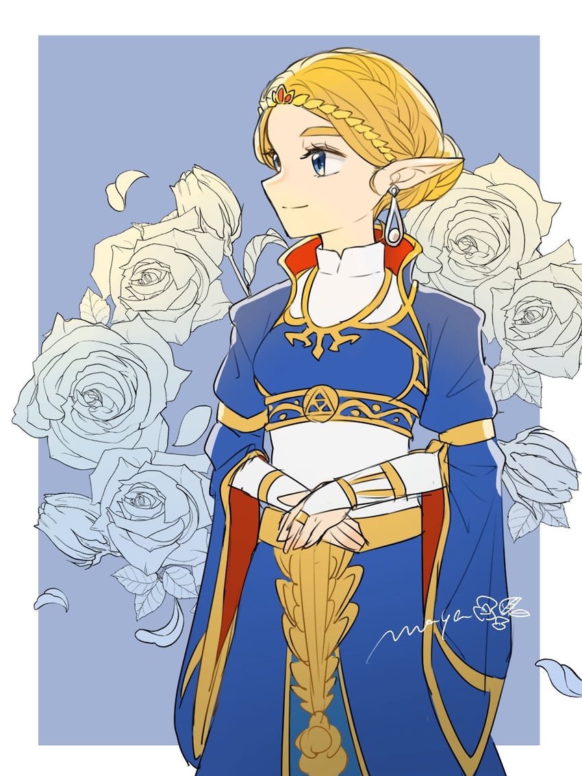 princess zelda (the legend of zelda and 1 more) drawn by maya_(mayamayammy)