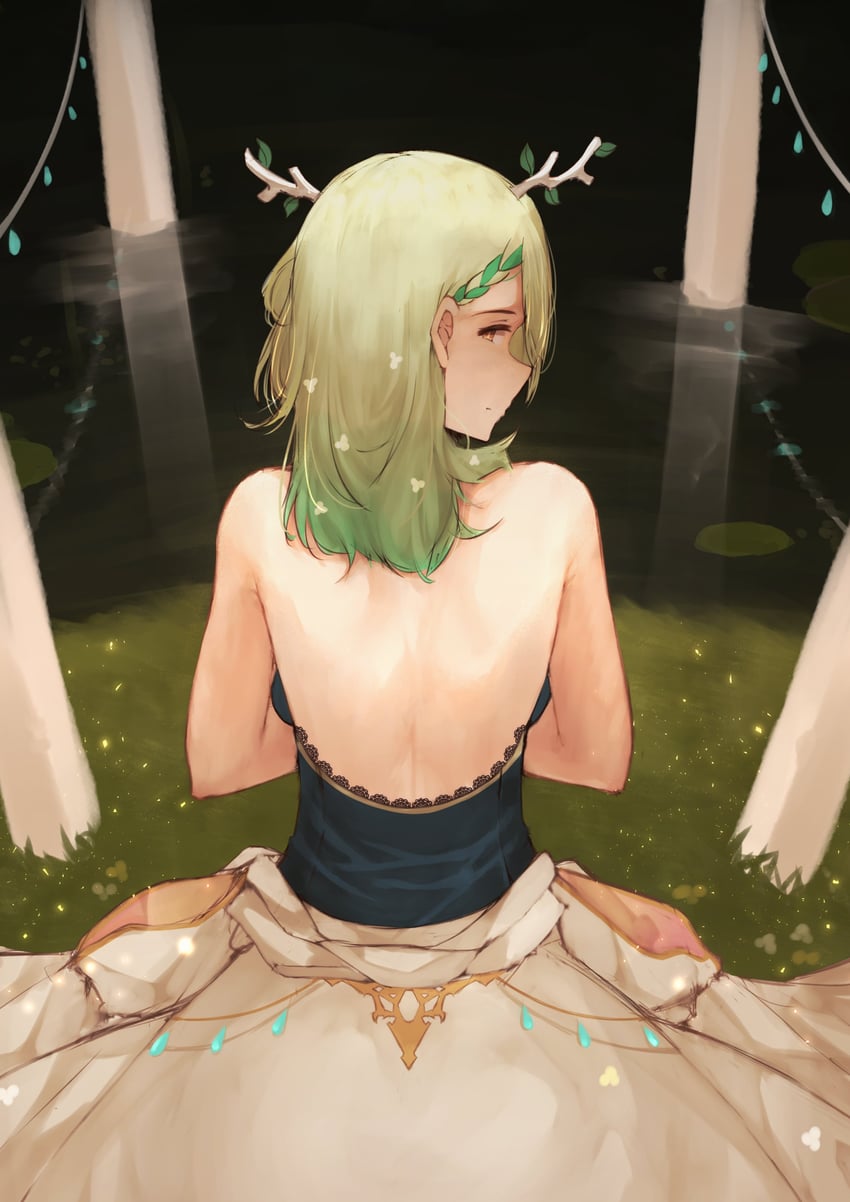 ceres fauna (hololive and 1 more) drawn by ren_muramasa