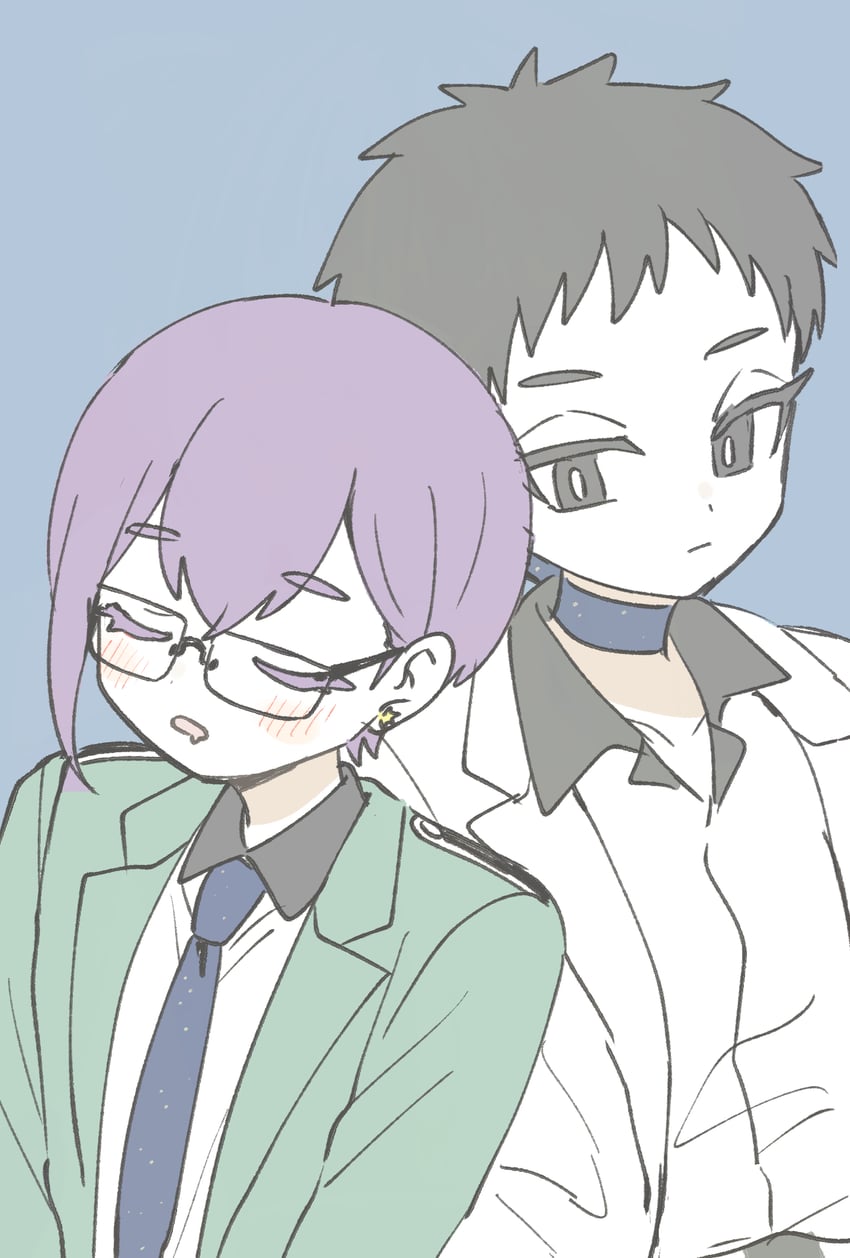 doujima mayumi and yubiwa sousaku (bishounen series) drawn by kumakuta18