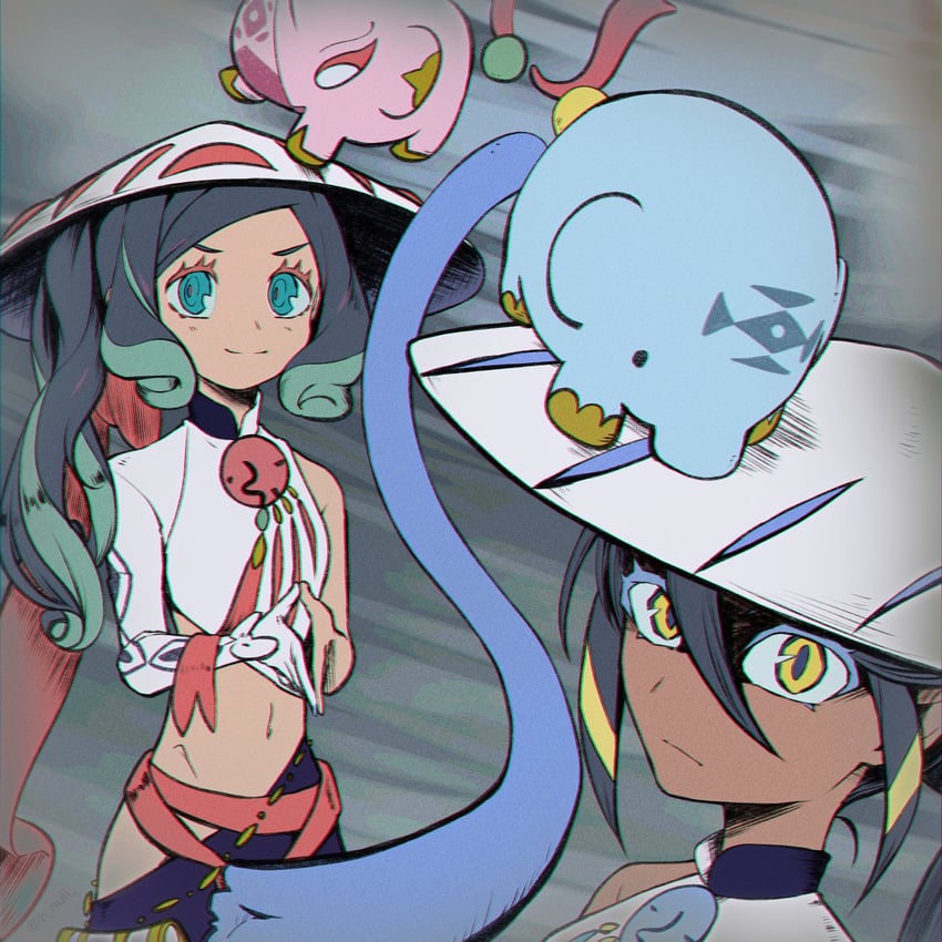 trung trac and trung nhi (fate and 1 more) drawn by h_null