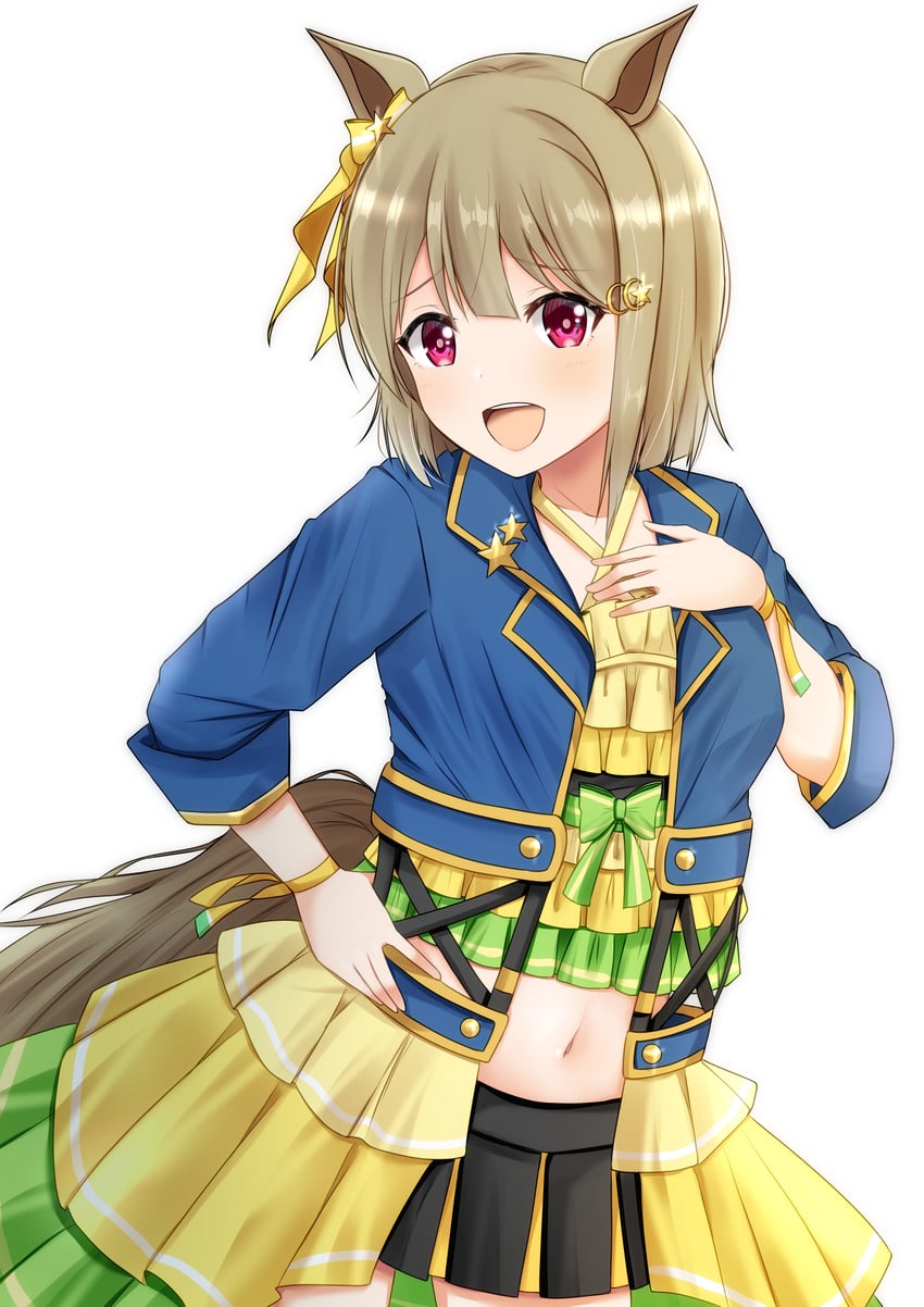 nakasu kasumi (umamusume and 2 more) drawn by kamesys
