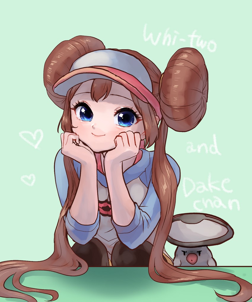 rosa and foongus (pokemon and 1 more) drawn by minapo