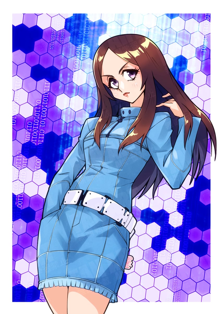 tachibana chiaki (shin megami tensei and 1 more) drawn by saika_(pixiv43370196)