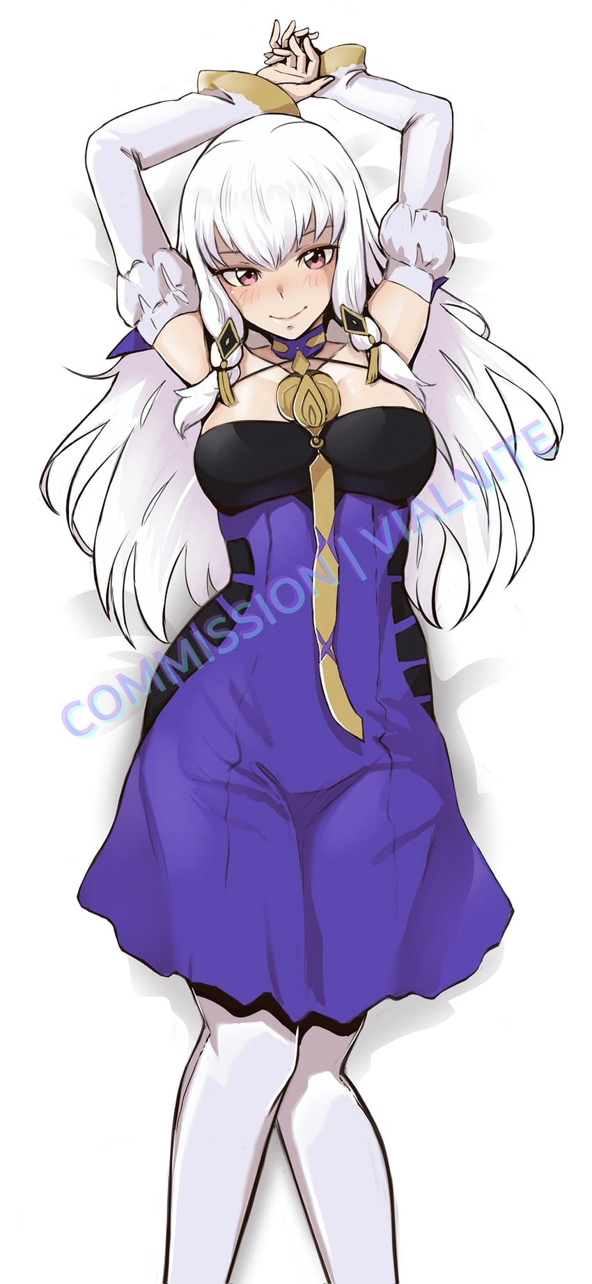 lysithea von ordelia (fire emblem and 1 more) drawn by vialnite