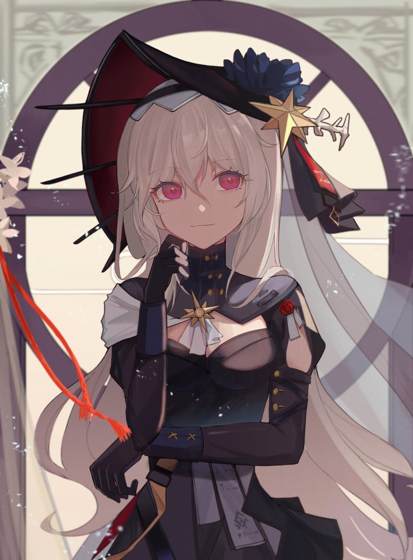 specter and specter the unchained (arknights) drawn by cube_(cuberoot-of-e)