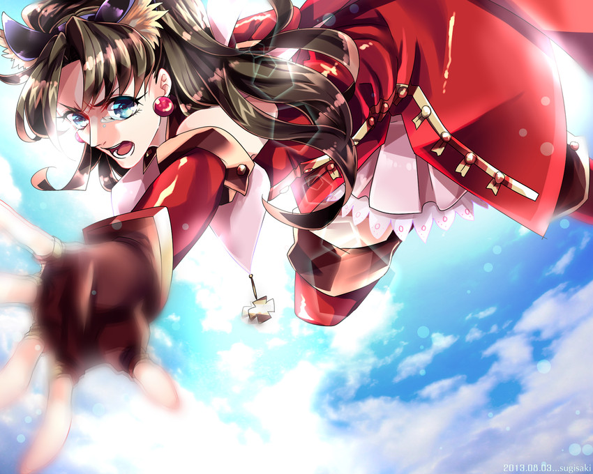 tohsaka rin and kaleido ruby (fate and 2 more) drawn by samei_ikusa