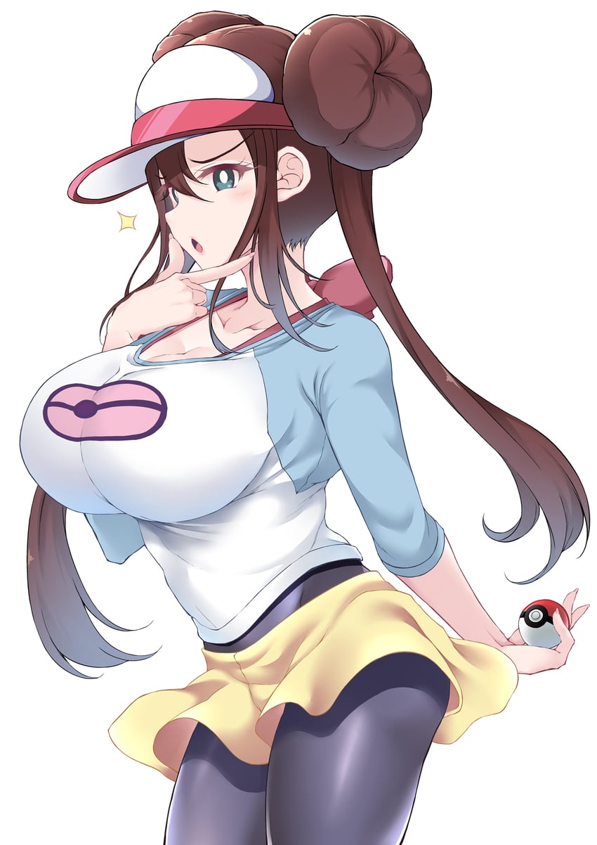 rosa (pokemon and 2 more) drawn by fukunaga_yukito