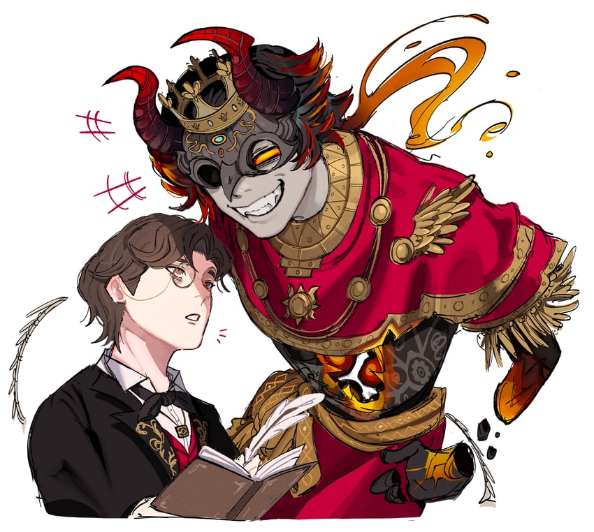 orpheus and fool's gold (identity v) drawn by iloveuorphy