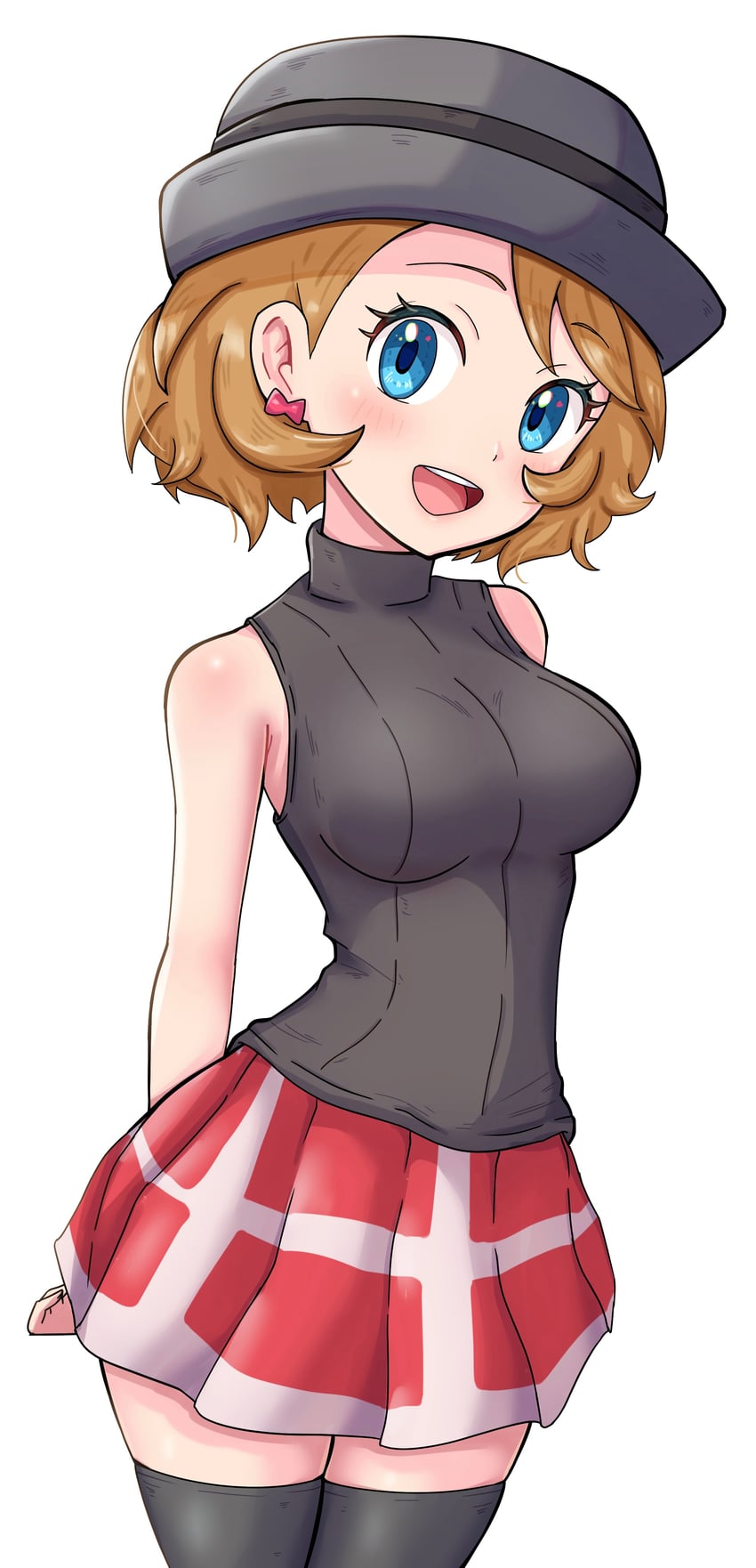 serena (pokemon and 1 more) drawn by maho_(corotonton5150)