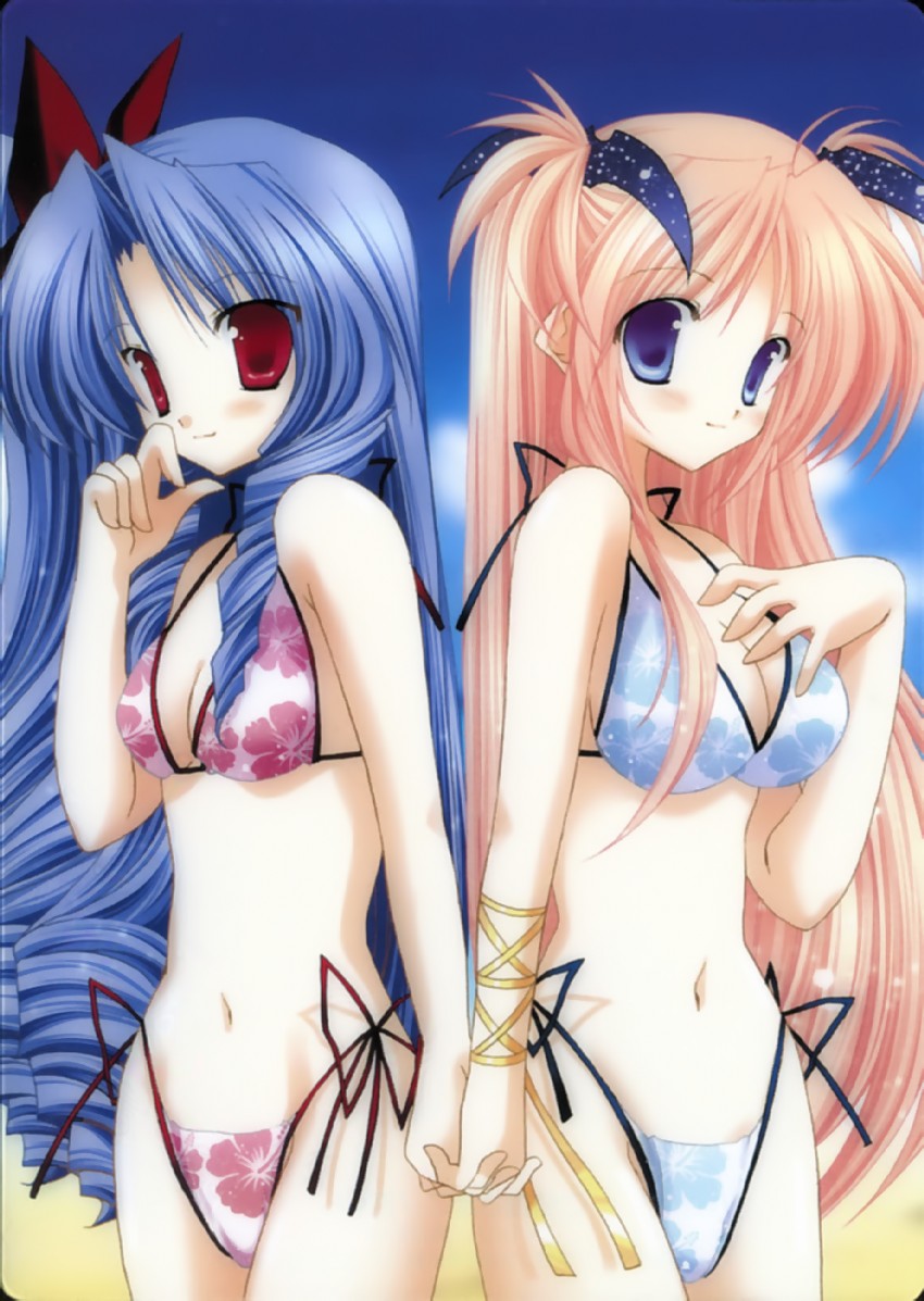 tsukimura mayu and houjou reika (goshuushou-sama ninomiya-kun) drawn by takanae_kyourin