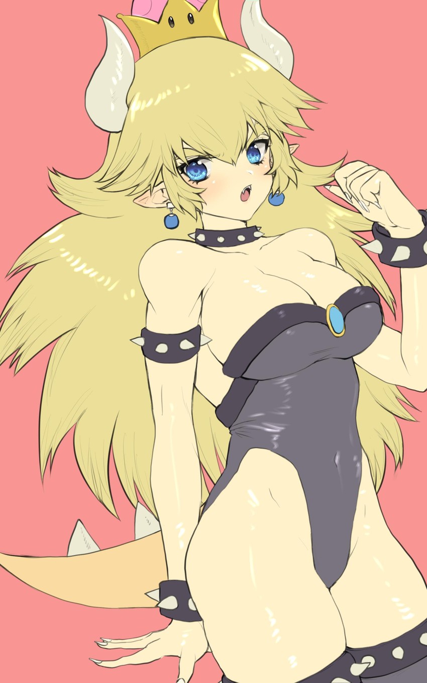 bowsette (mario and 1 more) drawn by murata_tefu