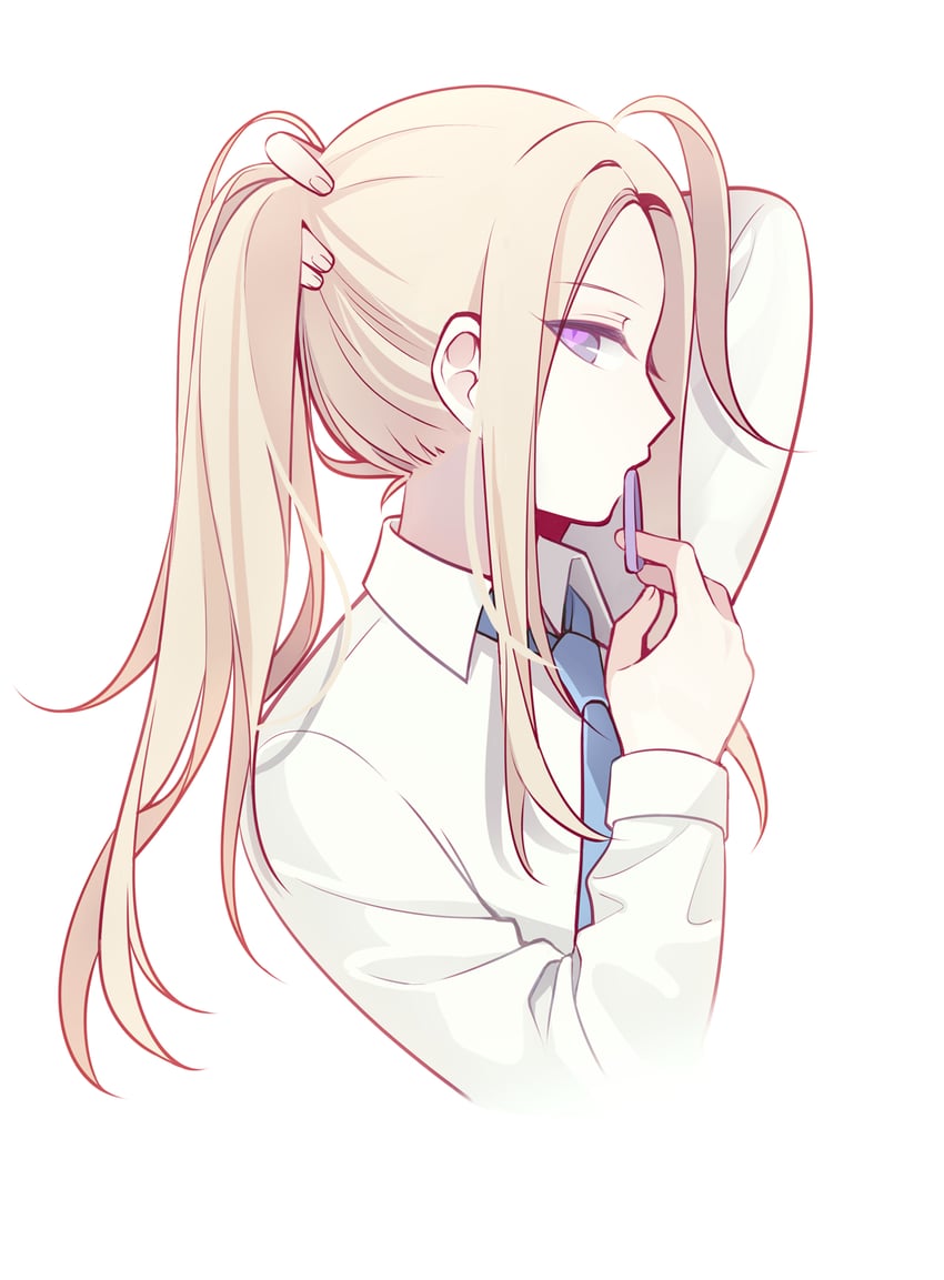 makoto kagutsuchi (master detective archives: rain code) drawn by qiao_xing