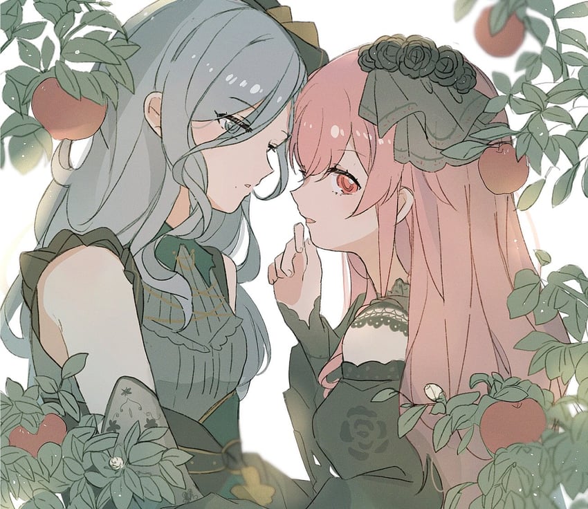 momoi airi and hinomori shizuku (project sekai) drawn by seri_(vyrlw)