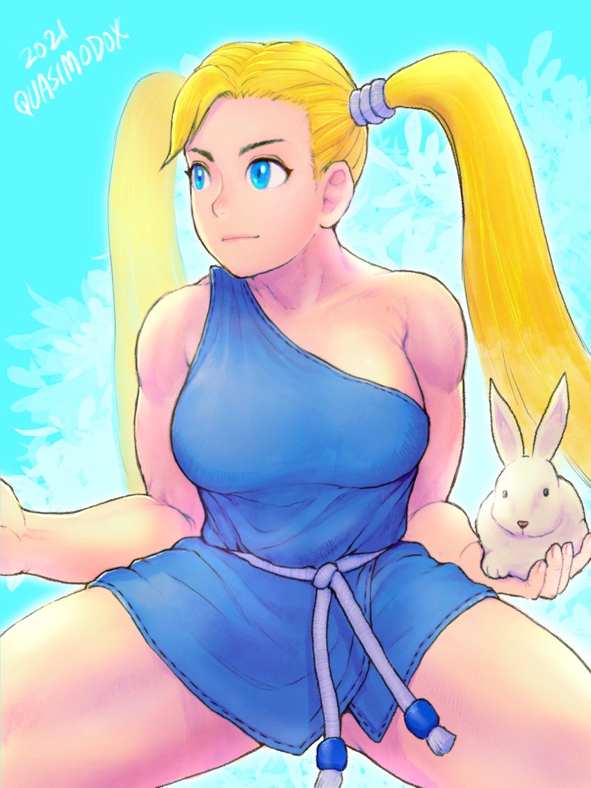 rainbow mika and oro (street fighter) drawn by quasimodox