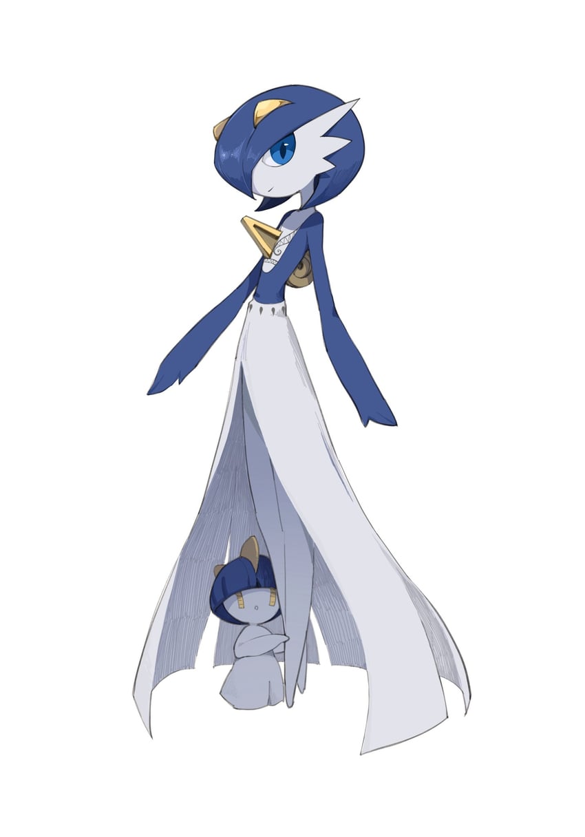 gardevoir, bruno bucciarati, and ralts (pokemon and 2 more) drawn by latiao_dd