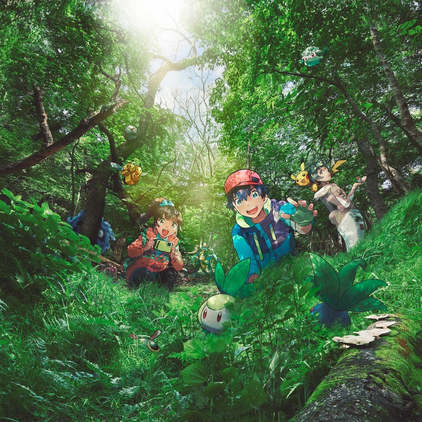 pikachu, rowlet, oddish, diglett, caterpie, and 8 more (pokemon and 1 more)