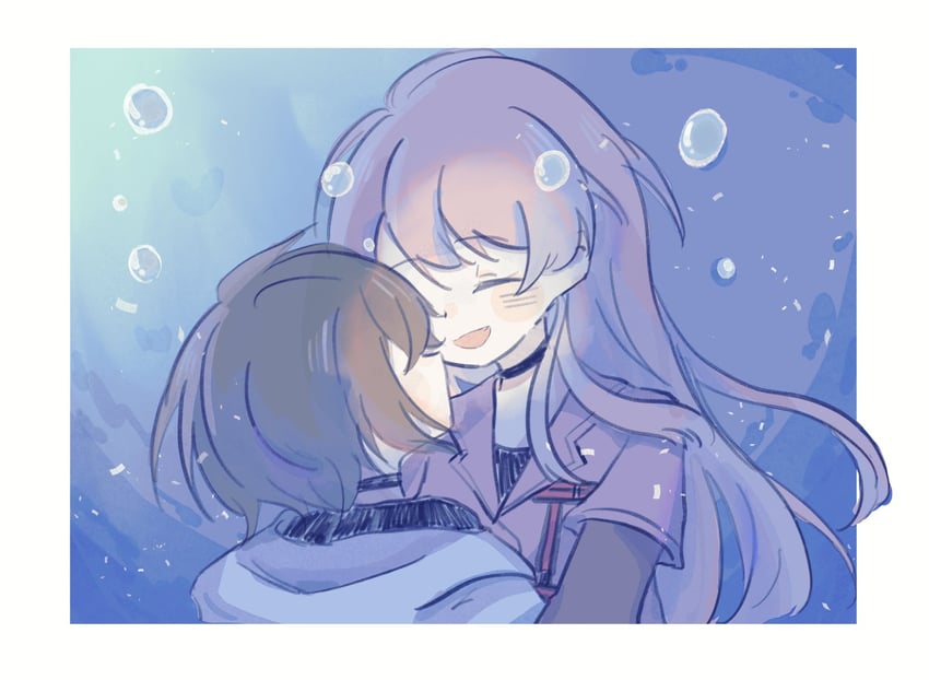 chihaya anon and takamatsu tomori (bang dream! and 1 more) drawn by haaaa74112760