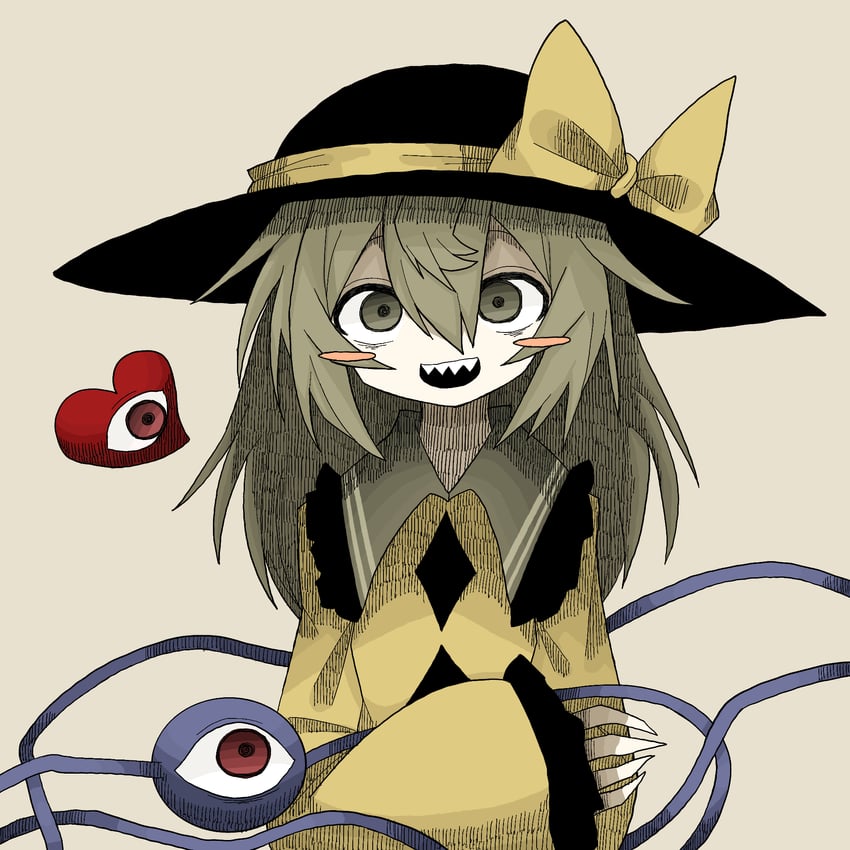 komeiji koishi (touhou and 1 more) drawn by zunusama