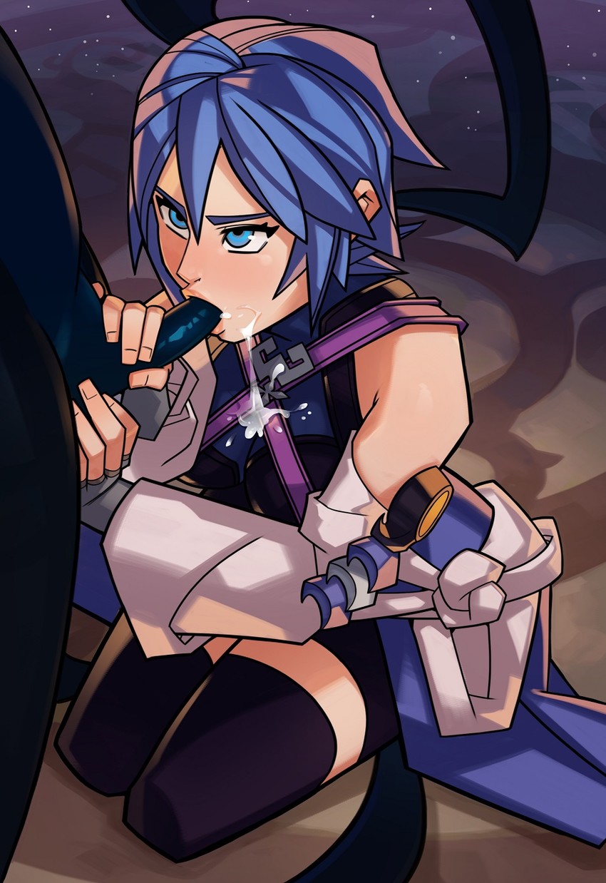 aqua (kingdom hearts and 1 more) drawn by splashbrush