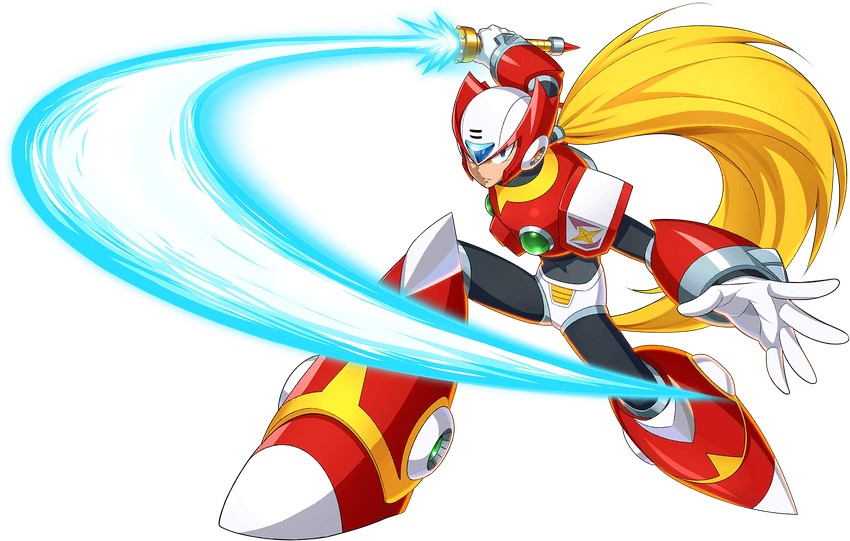 zero (mega man and 2 more) drawn by mizuno_keisuke