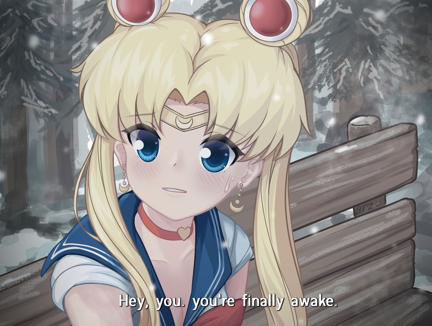 tsukino usagi and sailor moon (bishoujo senshi sailor moon and 3 more) drawn by batazungharn