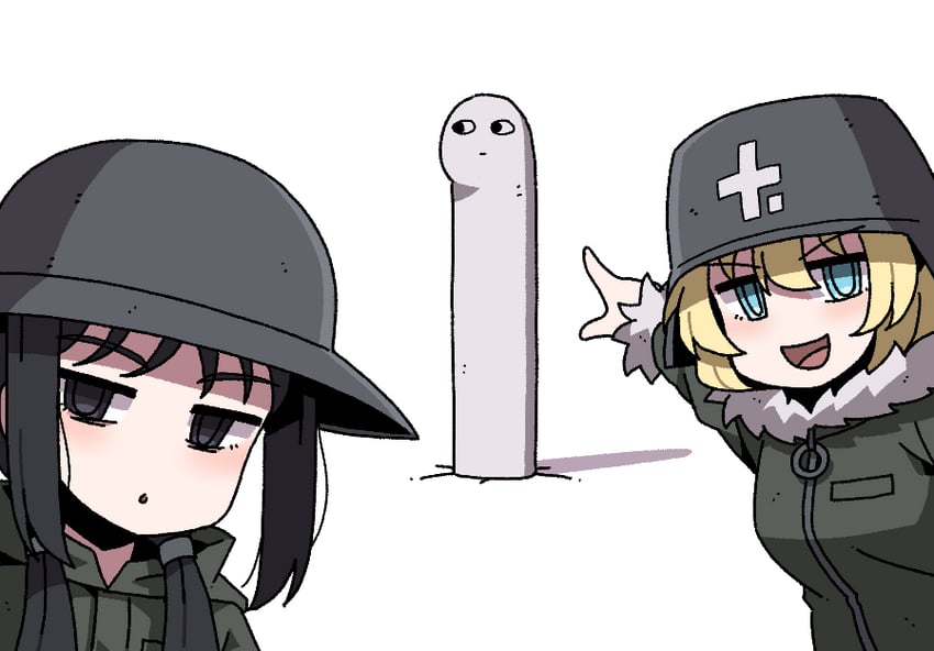 chito, yuuri, and nuko (shoujo shuumatsu ryokou) drawn by karepack