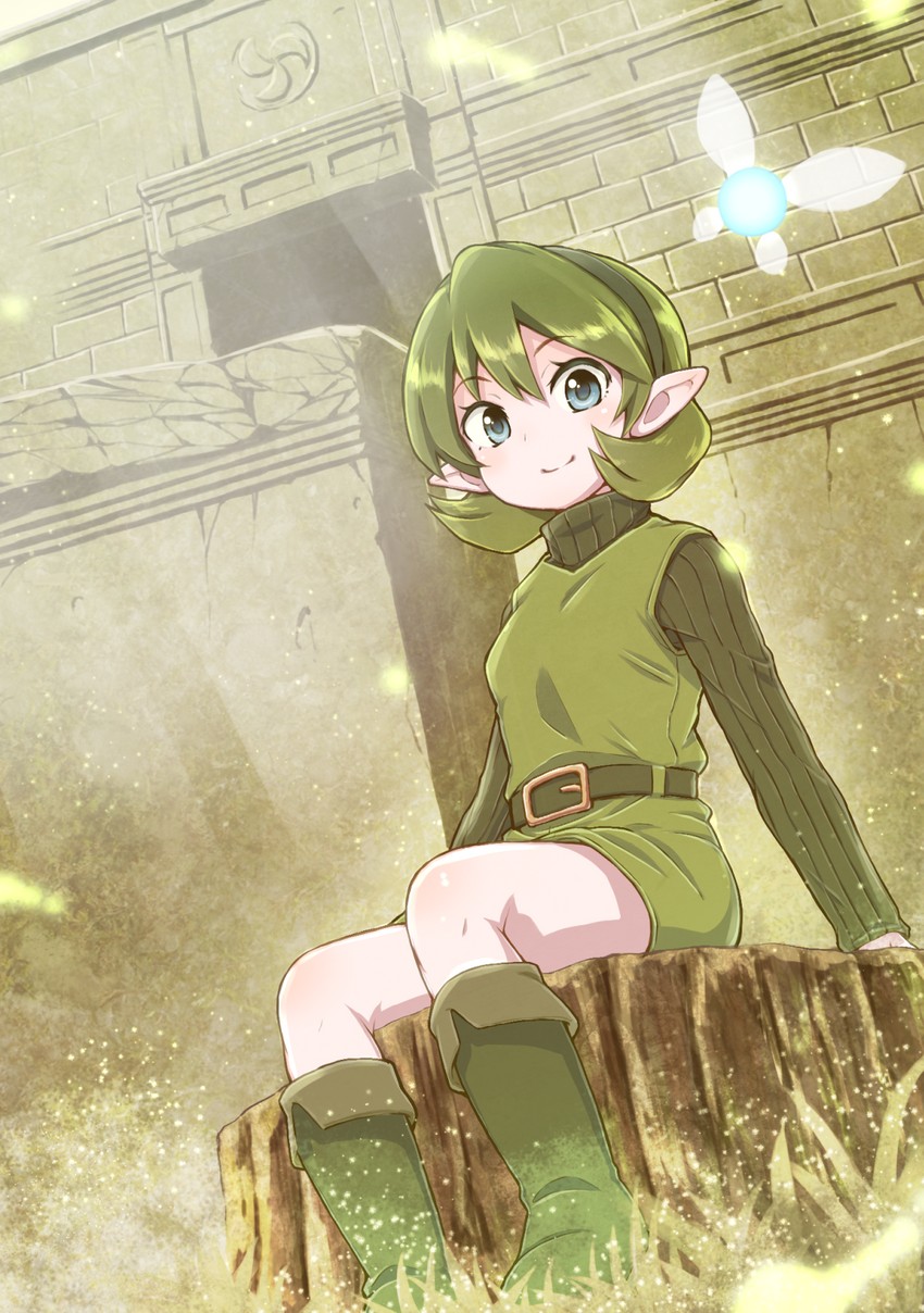 saria (the legend of zelda and 1 more) drawn by yokoyoko_(nazonazo)