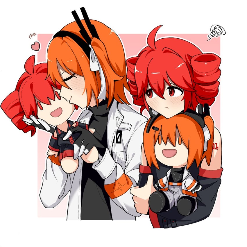 kasane teto and adachi rei (utau and 1 more) drawn by yi_xing_luren