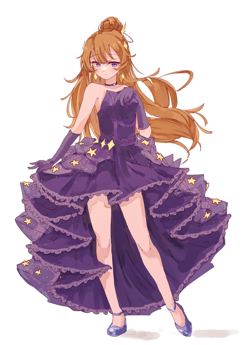 konoe kanata and star sea (love live! and 3 more) drawn by fregie