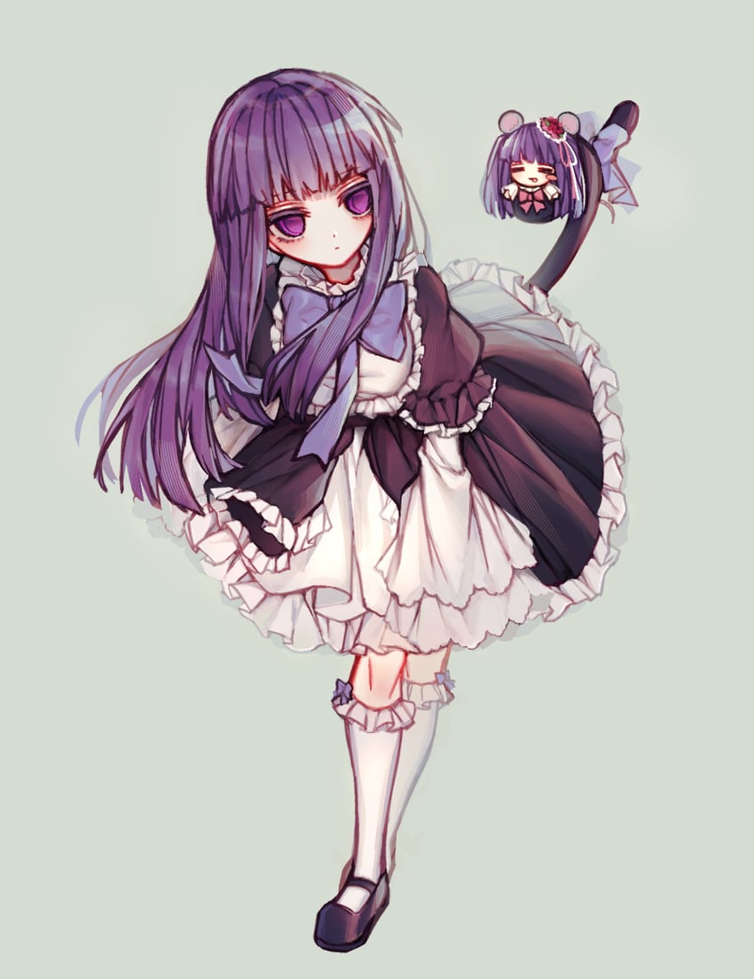 frederica bernkastel and furudo erika (umineko no naku koro ni) drawn by najaggwaeng