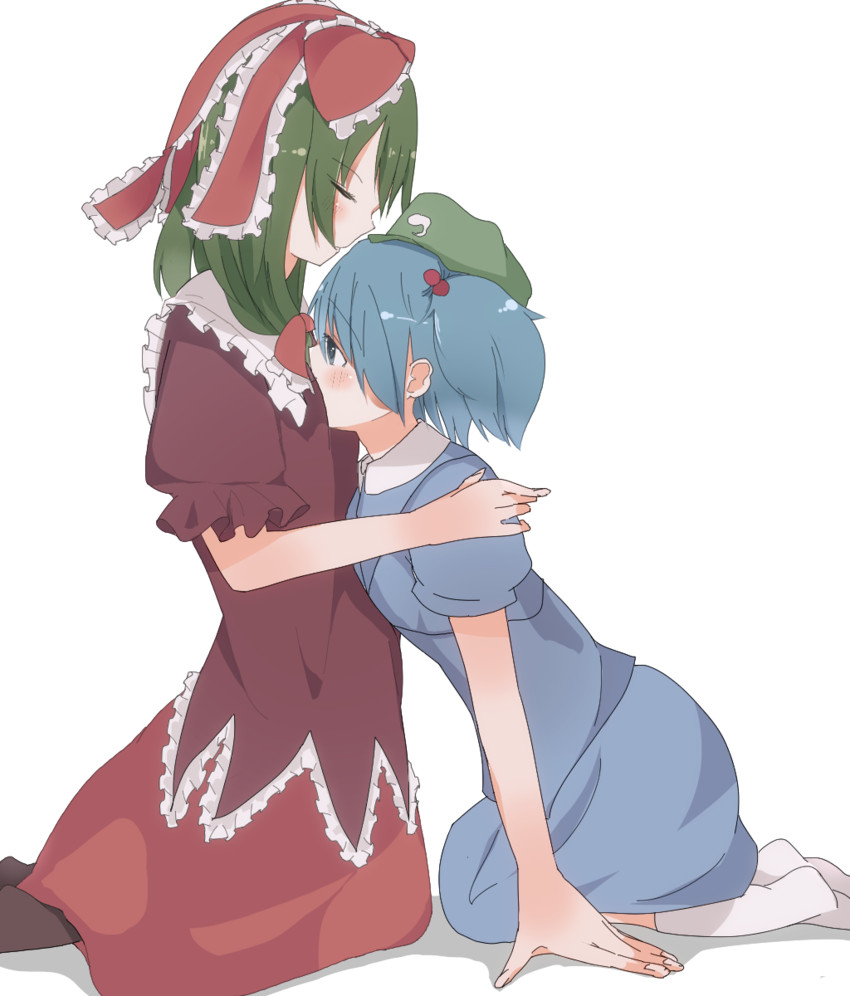 kawashiro nitori and kagiyama hina (touhou) drawn by miyazaki_(3784985)