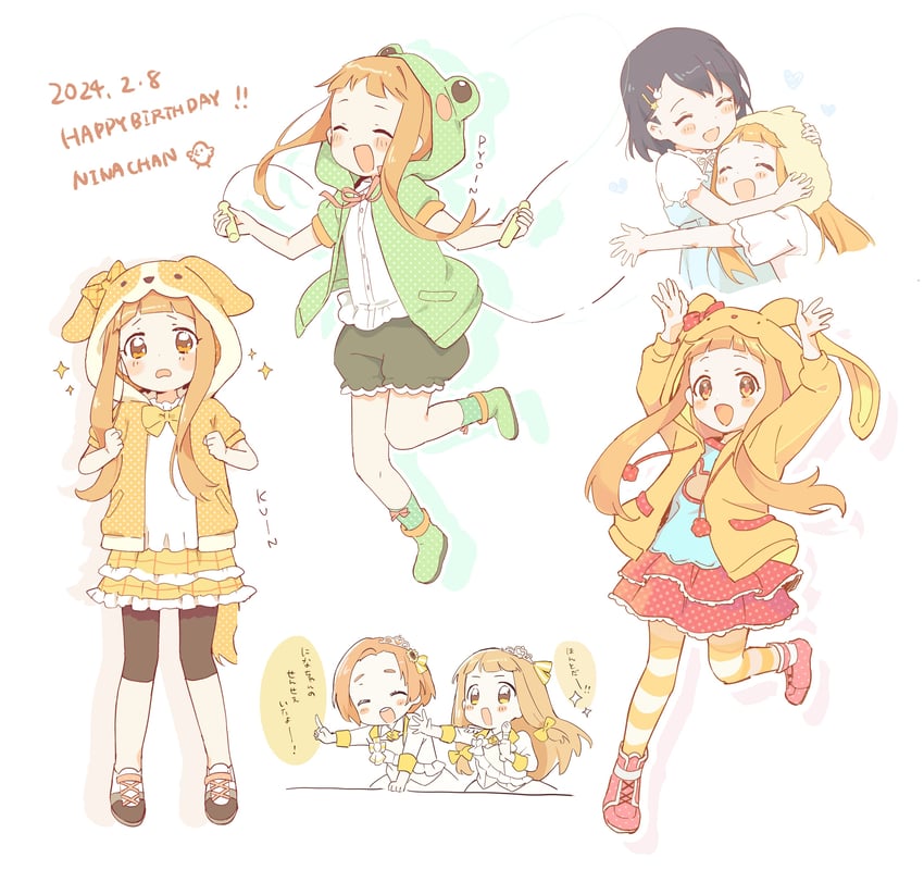 sasaki chie, ichihara nina, and ryuzaki kaoru (idolmaster and 1 more) drawn by chipochopo324