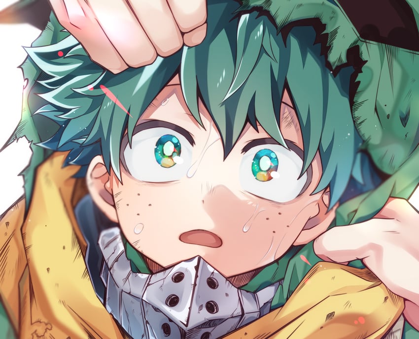 midoriya izuku (boku no hero academia) drawn by morino_(ktdk_0141)