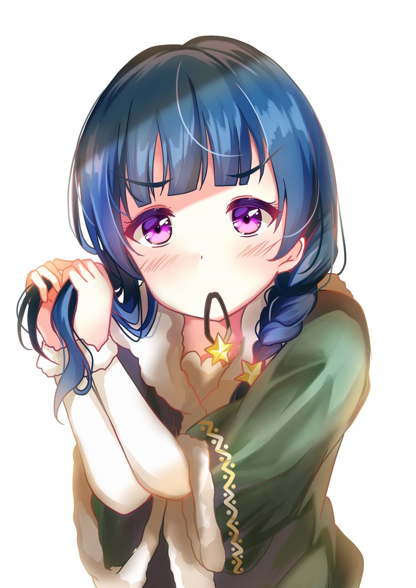 tsushima yoshiko (love live! and 1 more) drawn by depe