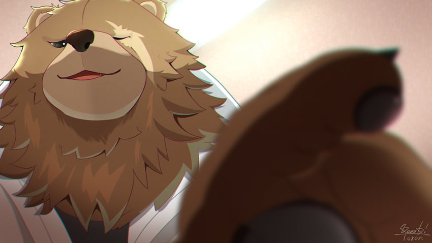 ben bigger (zenless zone zero) drawn by kamaki_toron