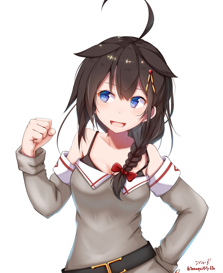shigure and shigure kai ni (kantai collection) drawn by baileys_(tranquillity650)