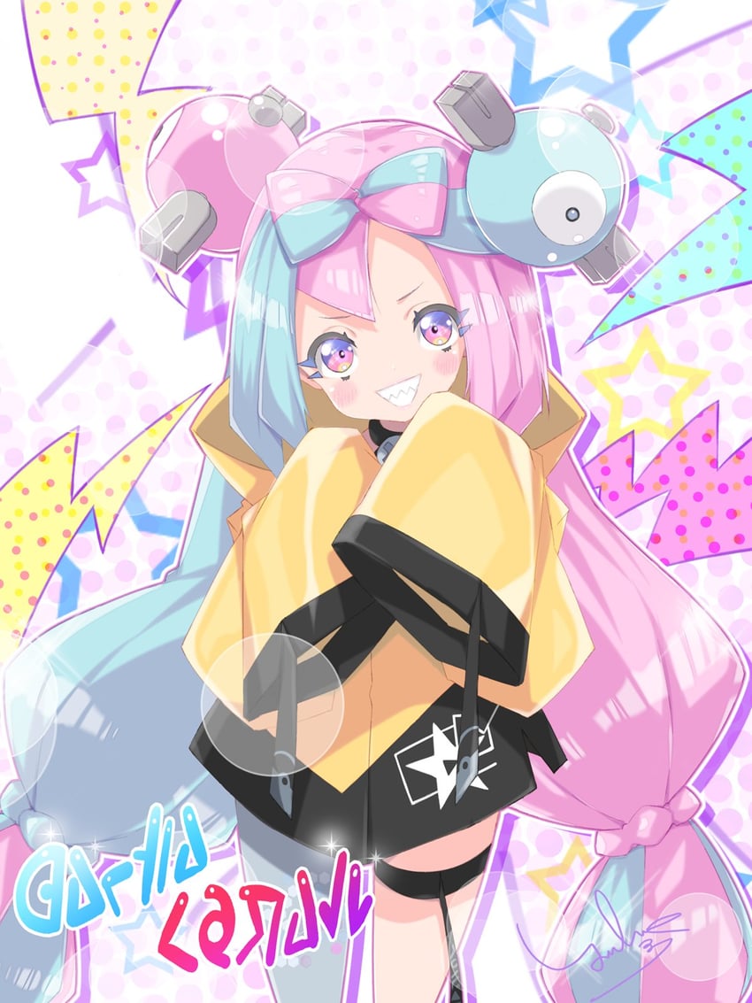 iono (pokemon and 1 more) drawn by yukinon_(tsuki_koubou)
