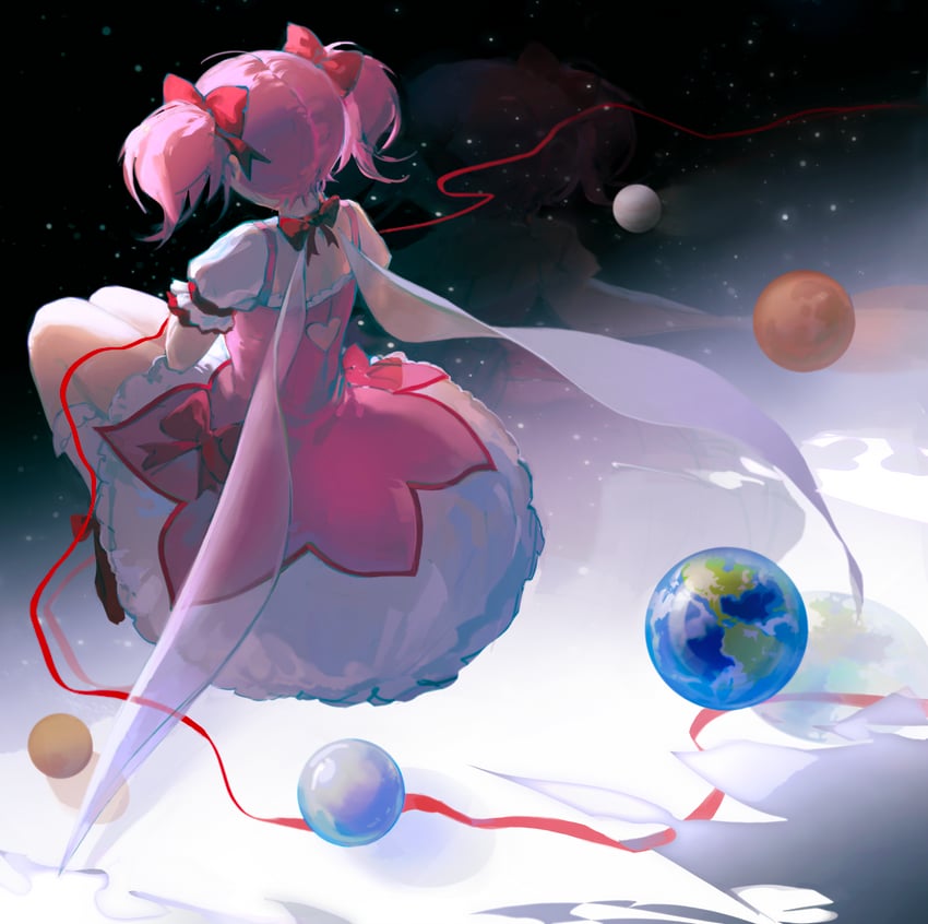 kaname madoka (mahou shoujo madoka magica) drawn by ziyuan_zuan