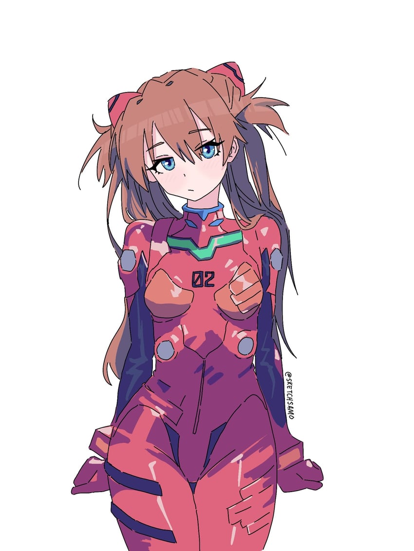 souryuu asuka langley (neon genesis evangelion and 2 more) drawn by sketchsamo