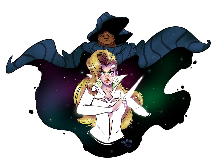 dagger and cloak (marvel and 2 more) drawn by mike_krahulik