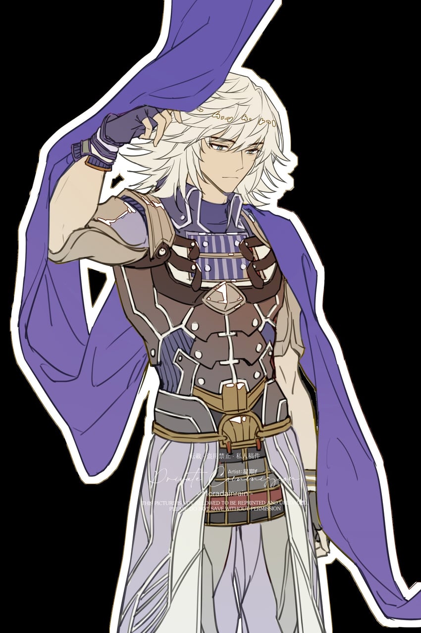 jin (xenoblade chronicles and 1 more) drawn by raininmoradain