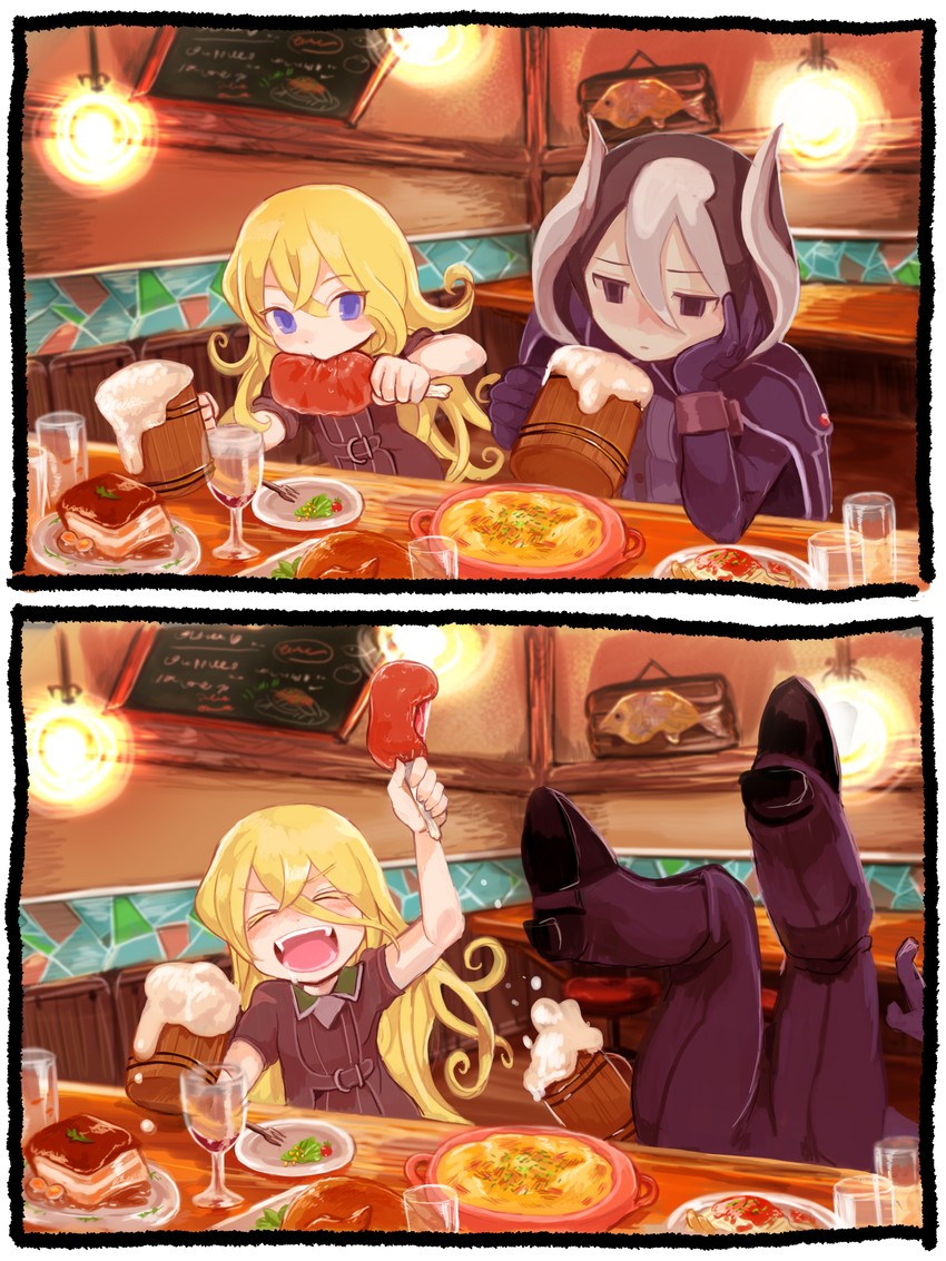 ozen and lyza (made in abyss) drawn by dido_(di_do_di_do)