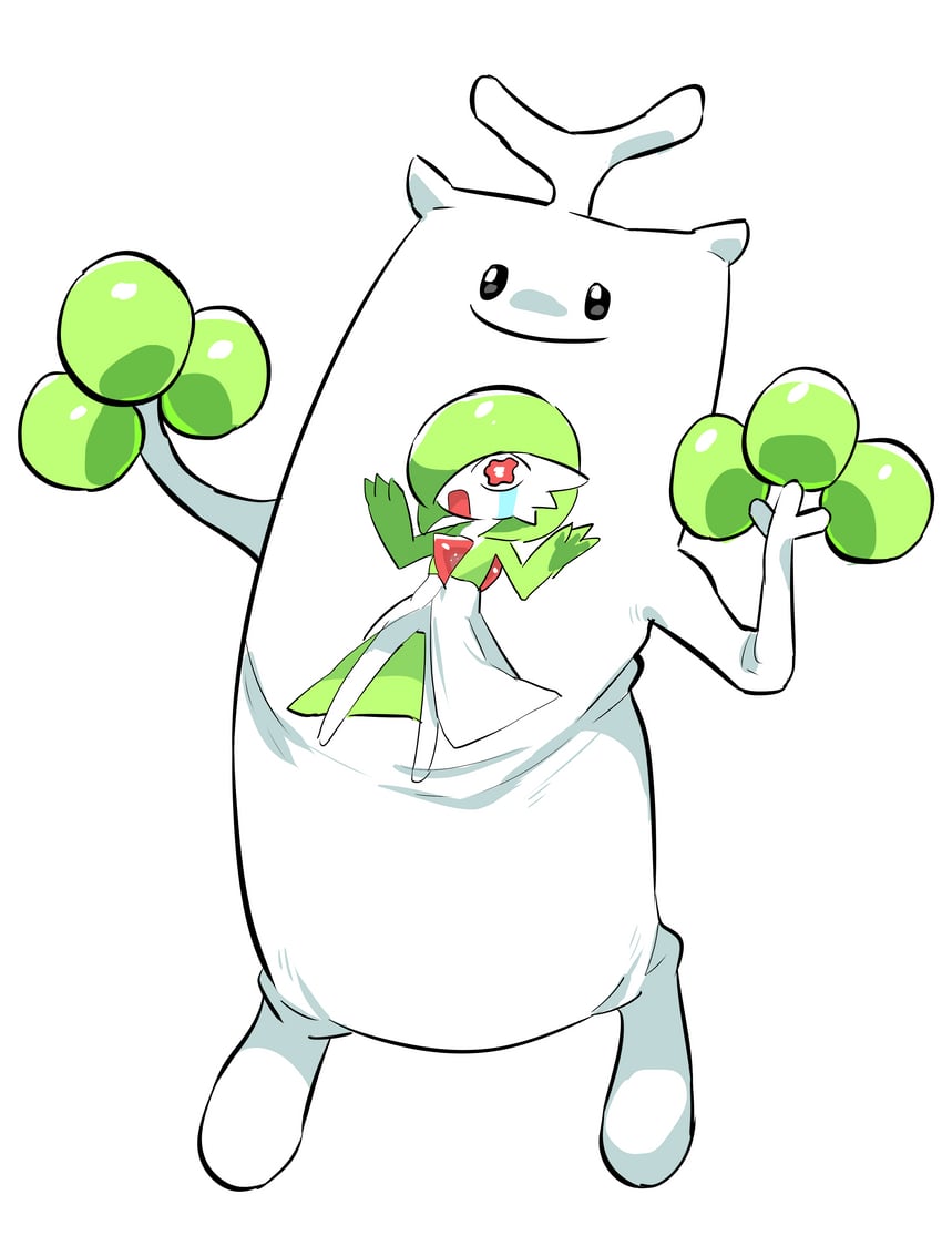gardevoir and sudowoodo (pokemon and 1 more) drawn by ddingyong
