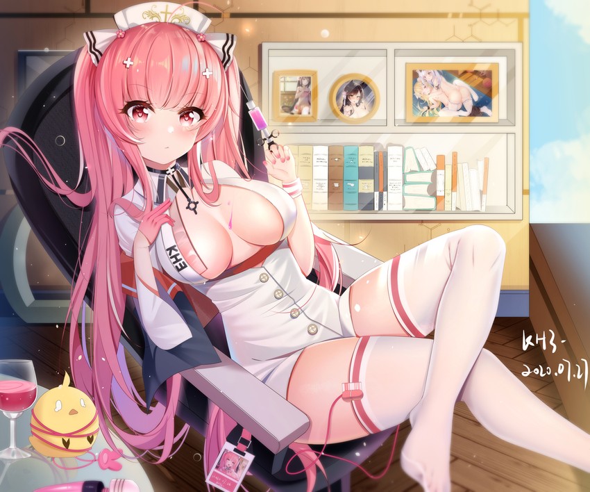 manjuu, atago, nagato, perseus, eldridge, and 1 more (azur lane) drawn by miaogujun