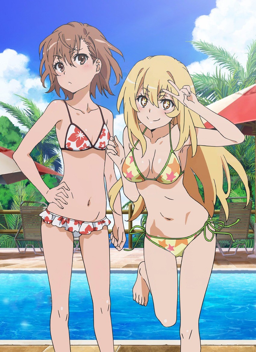 misaka mikoto and shokuhou misaki (toaru majutsu no index and 1 more)