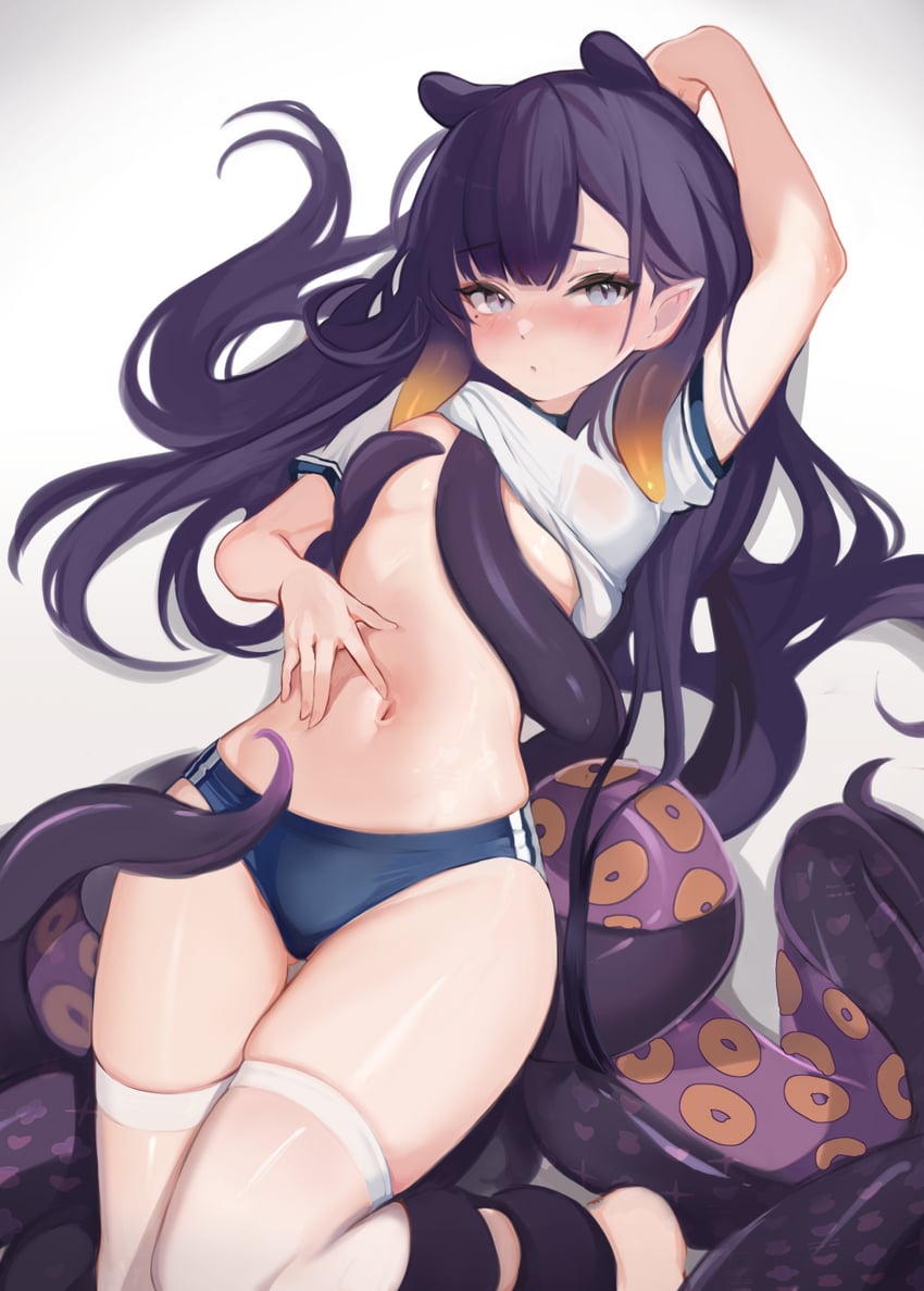 ninomae ina'nis (hololive and 1 more) drawn by koahri