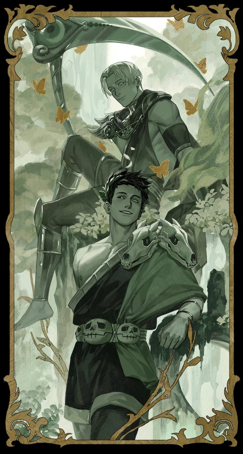 zagreus and thanatos (hades and 1 more) drawn by night_sturgeon