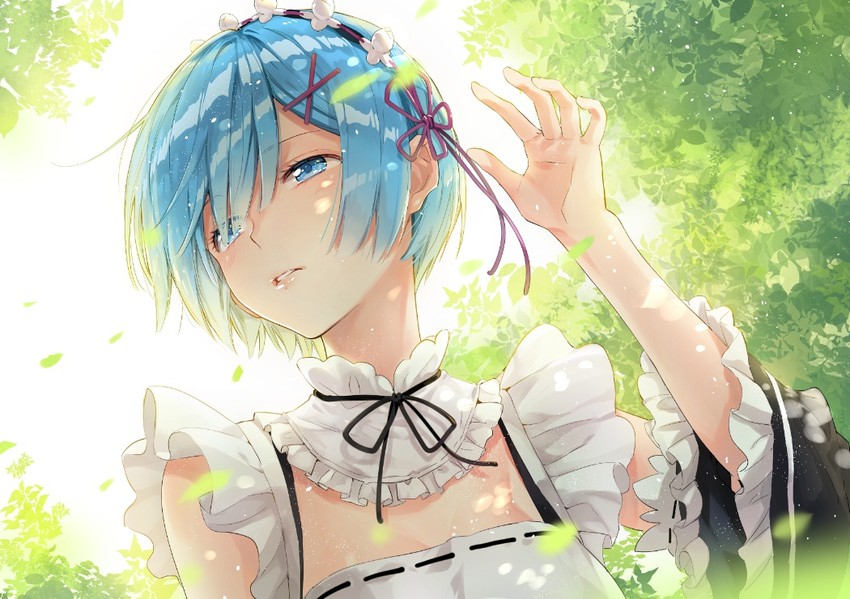 rem (re:zero kara hajimeru isekai seikatsu) drawn by spoon_1122